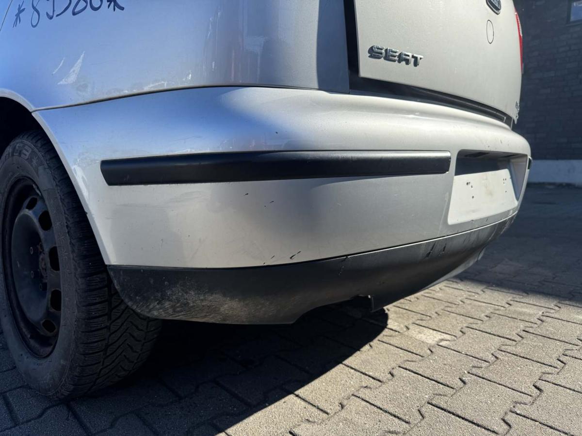 Seat Leon 1M original Sto&szlig;stange Stossf&auml;nger hinten LS7N Gris Artico Bj.2000